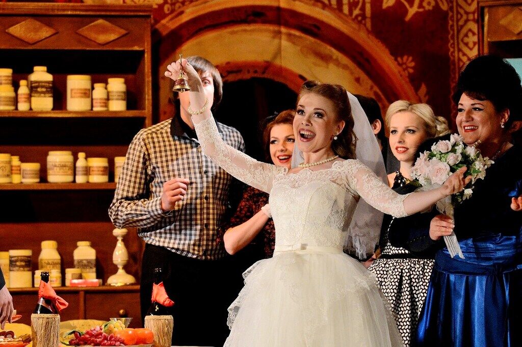 19 вересня у Національній опереті даватимуть комічну оперу Г. Доніцетті "Дзвіночок"