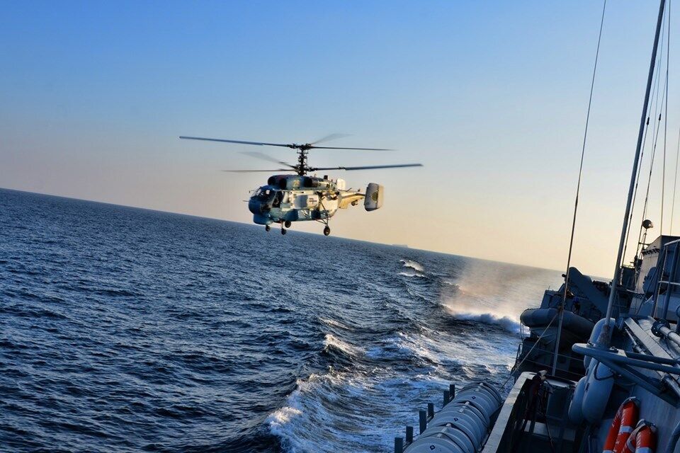 Вертолет ВМС ВСУ