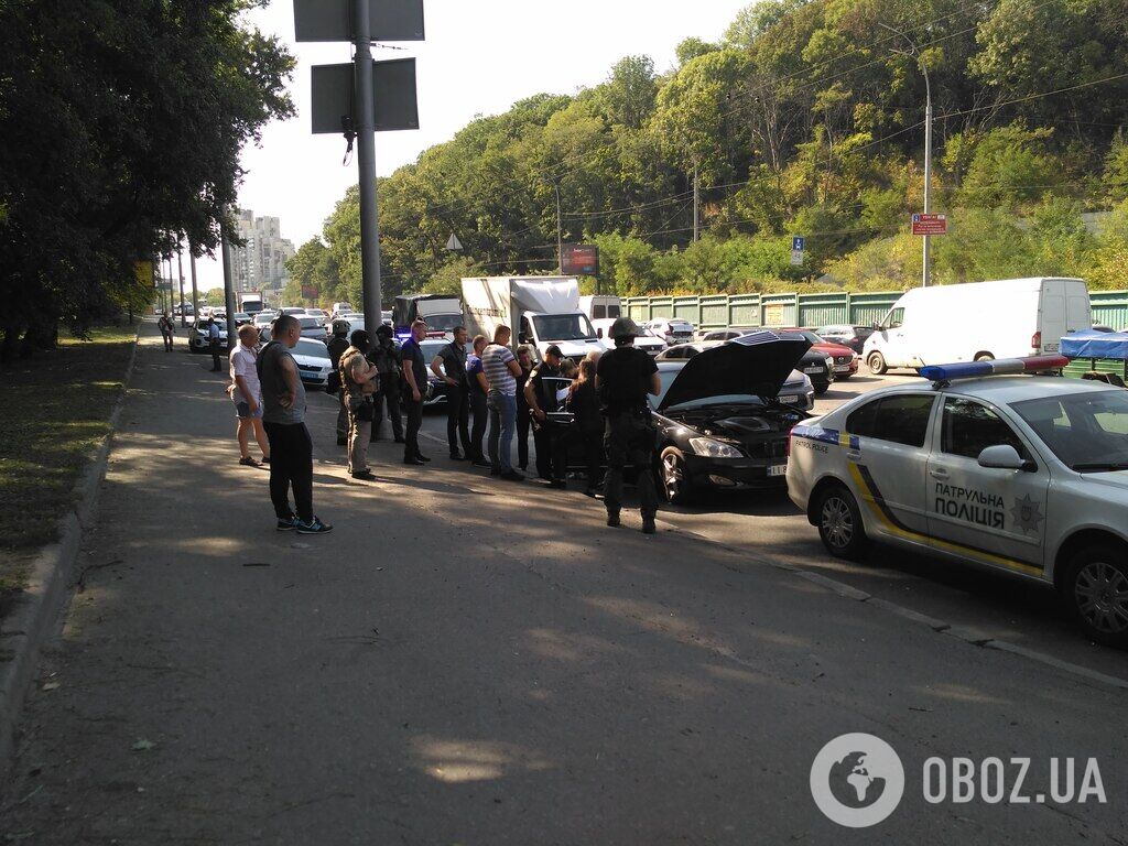 Полицейская операция в Киеве