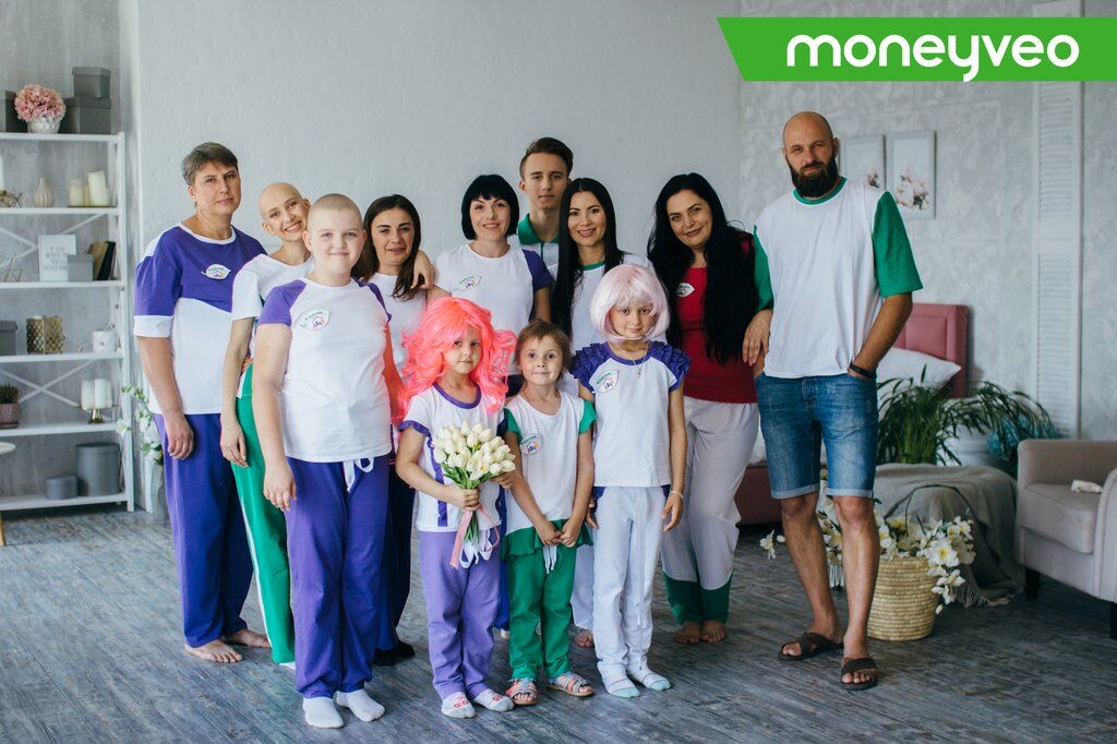 Moneyveo влаштувала фотосесію для онкохворих дітей з "Дачі"