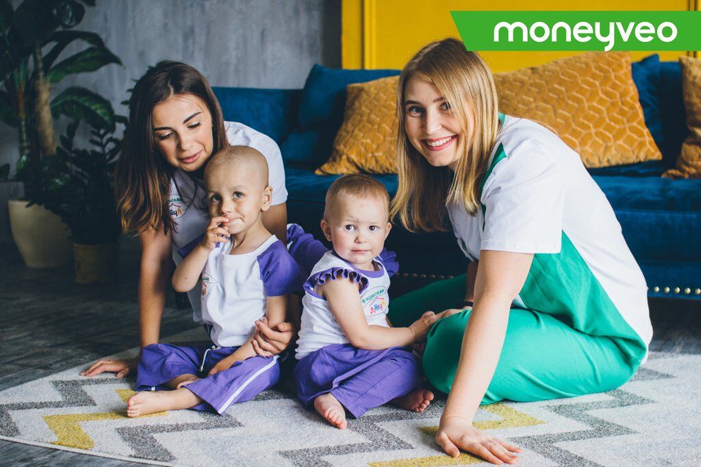 Moneyveo влаштувала фотосесію для онкохворих дітей з "Дачі"