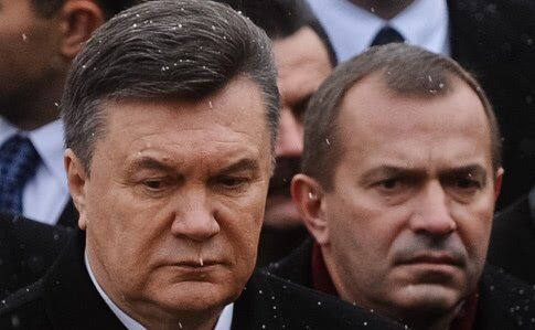 Виктор Янукович и Андрей Клюев