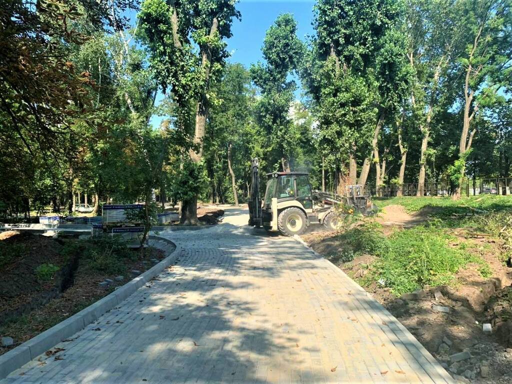 Реконструкция парка Гагарина