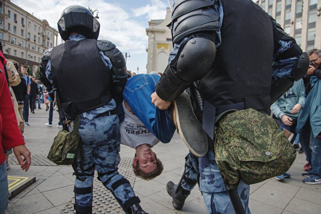 Протесты в Москве 3 августа