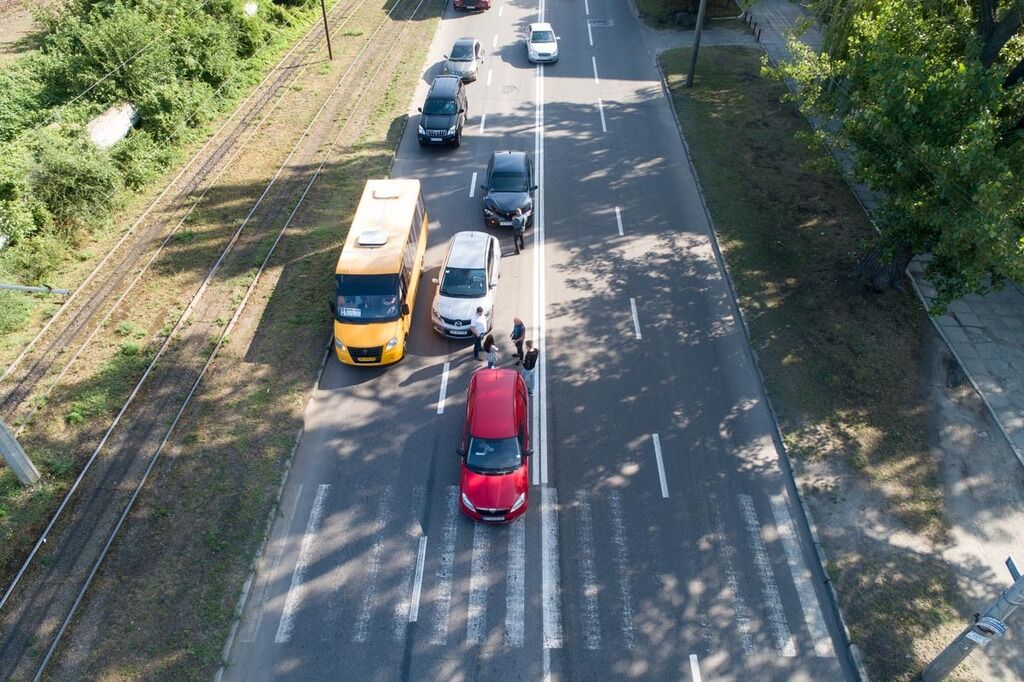 У Дніпрі зіткнулися SsangYong, Skoda і Mazda