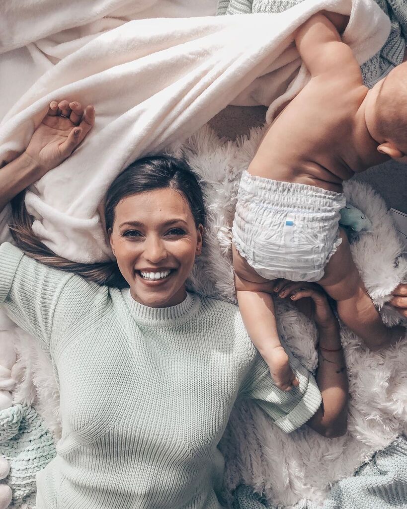 Регина Тодоренко с сыном