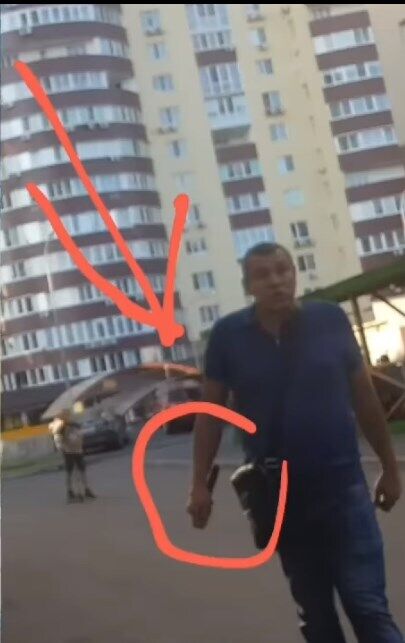 Помощник кандидата в нардепы угрожал детям Скриншот видео Игоря Колтунова