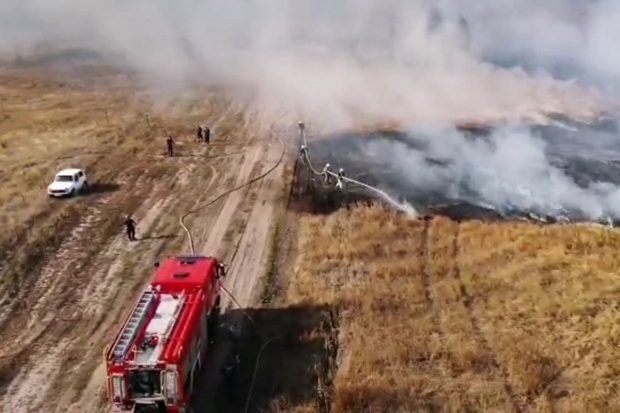 Пожежа під Харковом