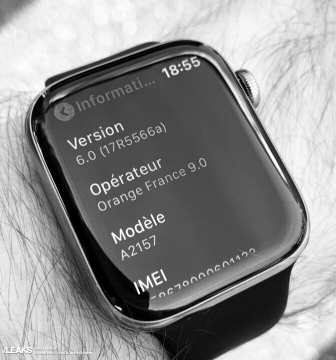 Возможный вид нового Apple Watch 5