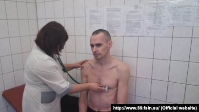 Олег Сенцов під час голодування