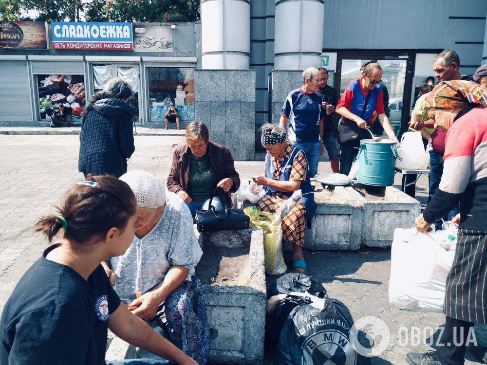 Где в Днепре бесплатно кормят голодающих