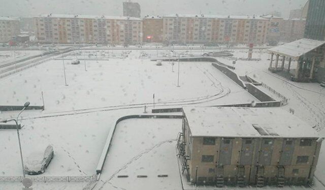 Норильськ засипало снігом