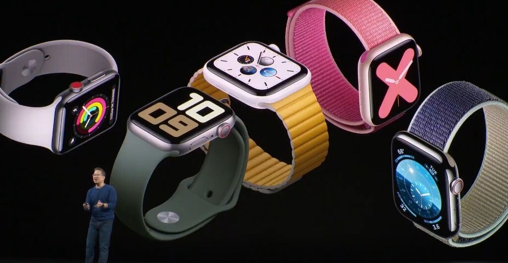 Компания Apple представила часы Apple Watch 5
