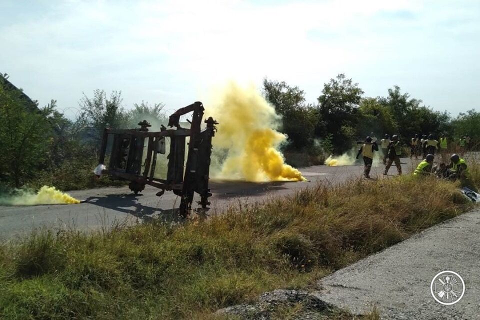 Спільні навчання угорських і українських військових у Косово