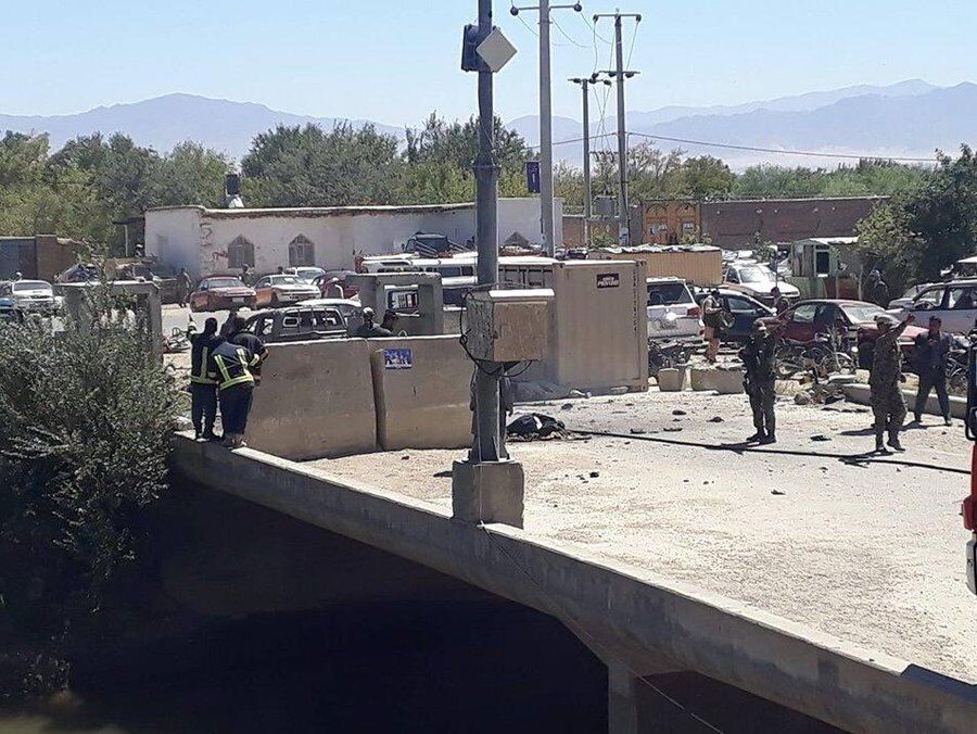 Теракт на мітингу в Чарікарі