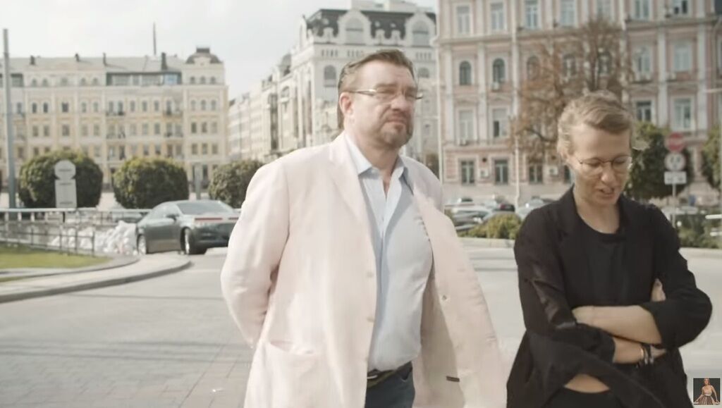 Собчак выложила видео из Киева: с кем она встречалась