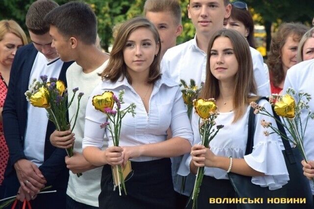 День знаний в школах Волыни