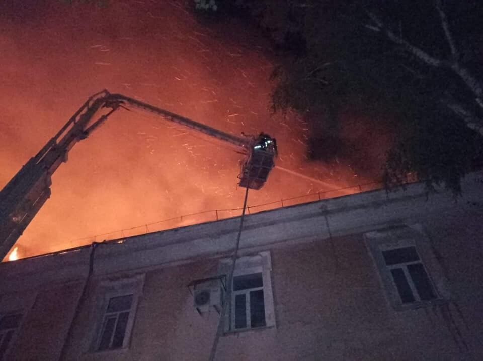 Пожежа в Луцьку