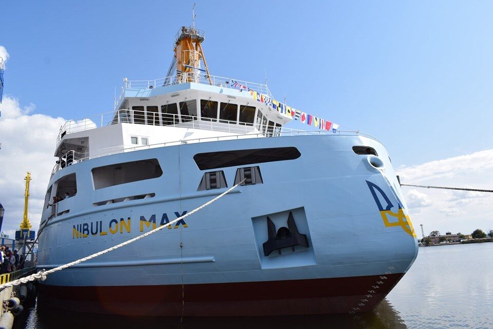 Стадник поздравил "Нибулон" с 140-метровым судном