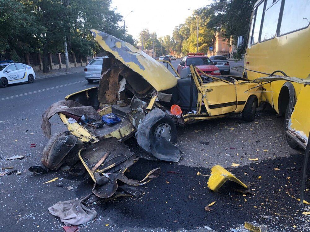 Аварія в Одесі