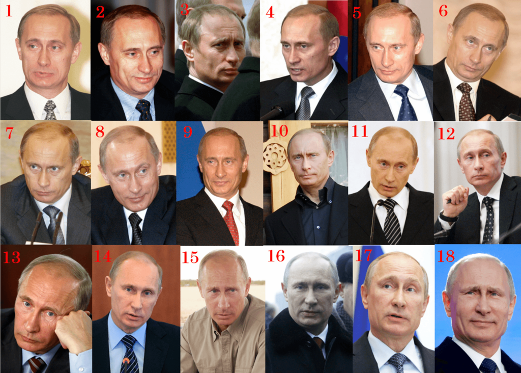 Владимир Путин и его "двойники"
