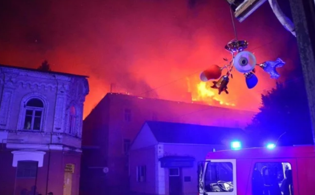 Пожежа в Луцьку