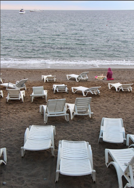 Появились показательные фото пляжей Крыма