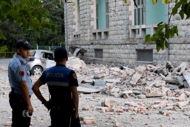 В Албанії трапився потужний землетрус