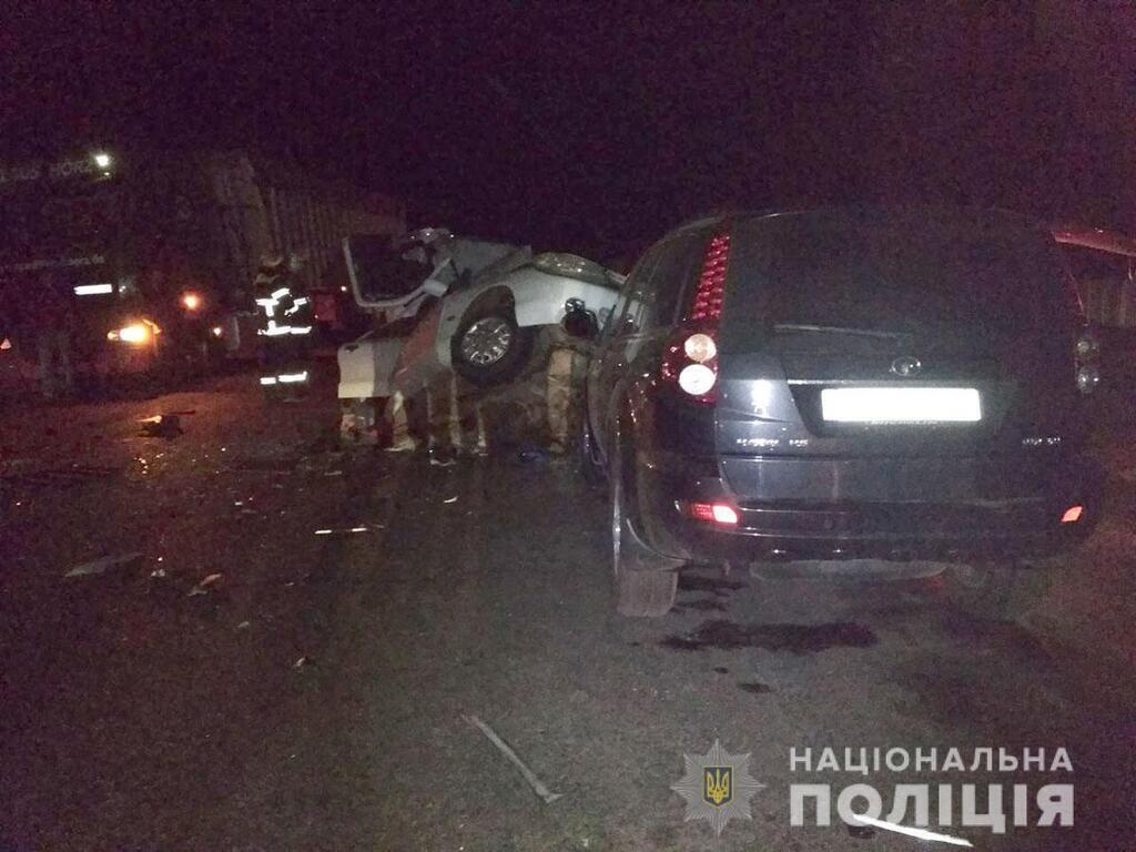 В Миргороде столкнулись три авто