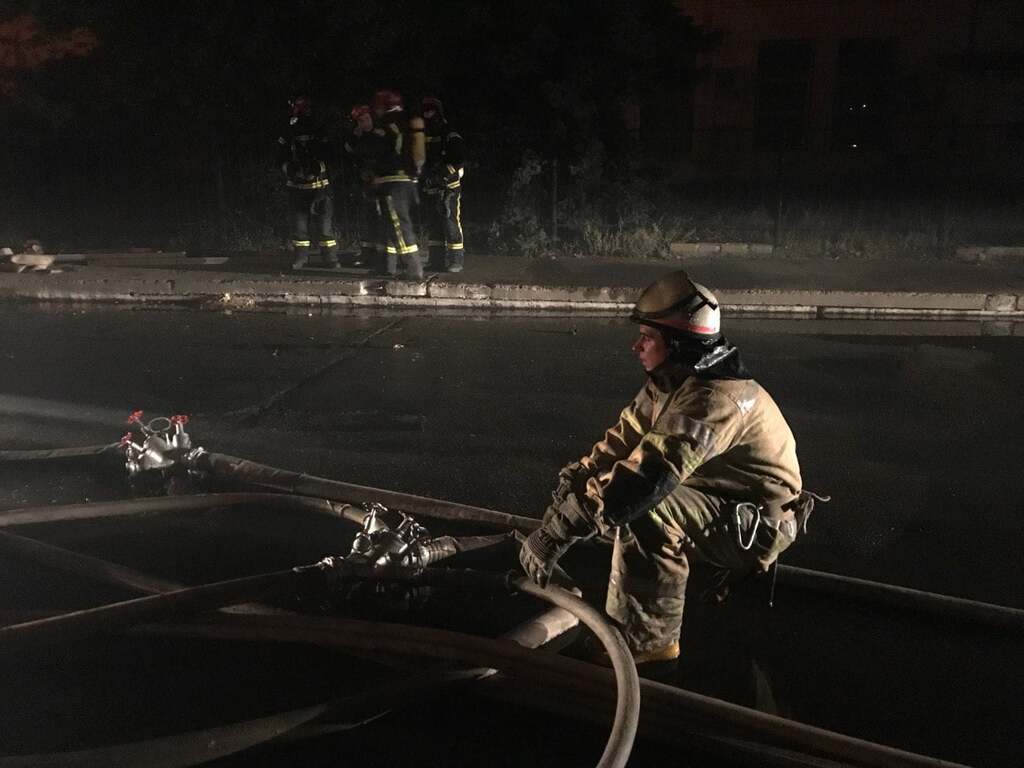 Пожежа в компанії "Венето"