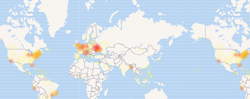 У роботі Facebook трапився збій