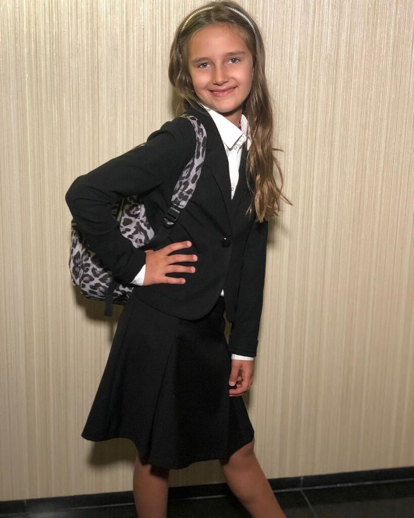 Клавдия Земцова пошла в первый класс