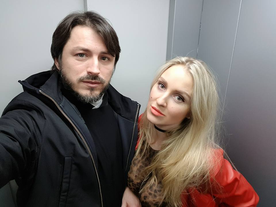 Дочь водительницы Катерина Сопельник с супругом Сергеем Притулой