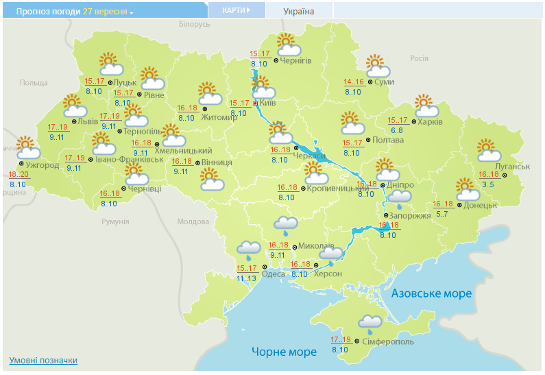 Температура пошла вверх: синоптики порадовали прогнозом погоды в Украине