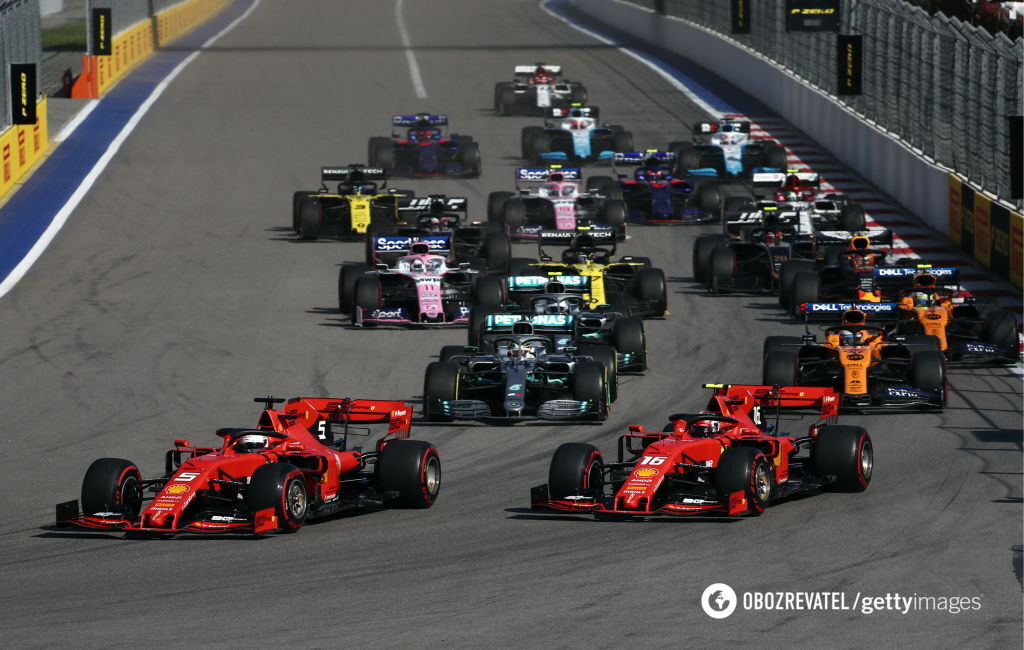 Гран-при России завершился катастрофой для Ferrari