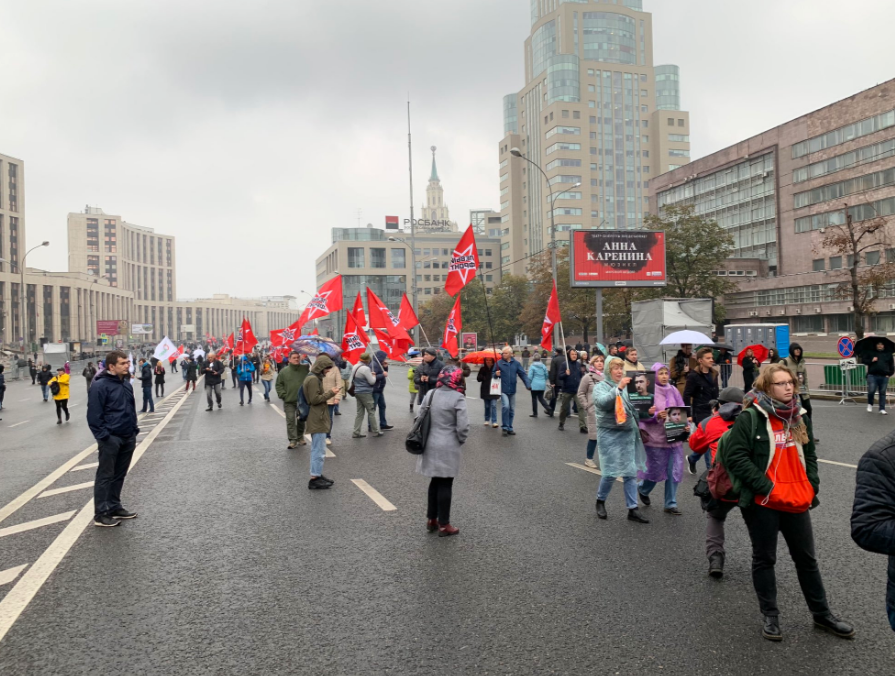 До початку мітингу в Москві
