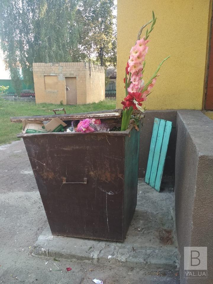 Квіти в смітнику