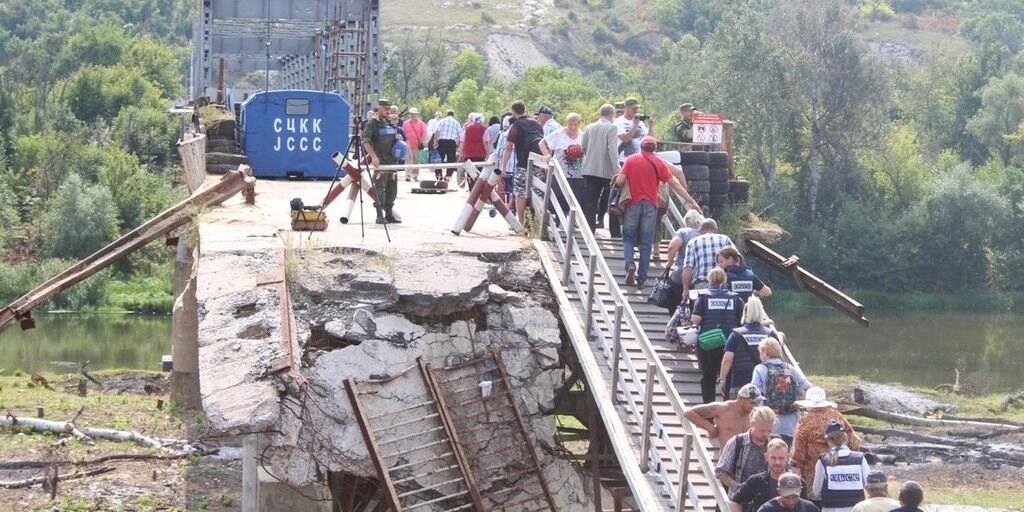 Демонтаж у Станиці Луганській завершений українською стороною