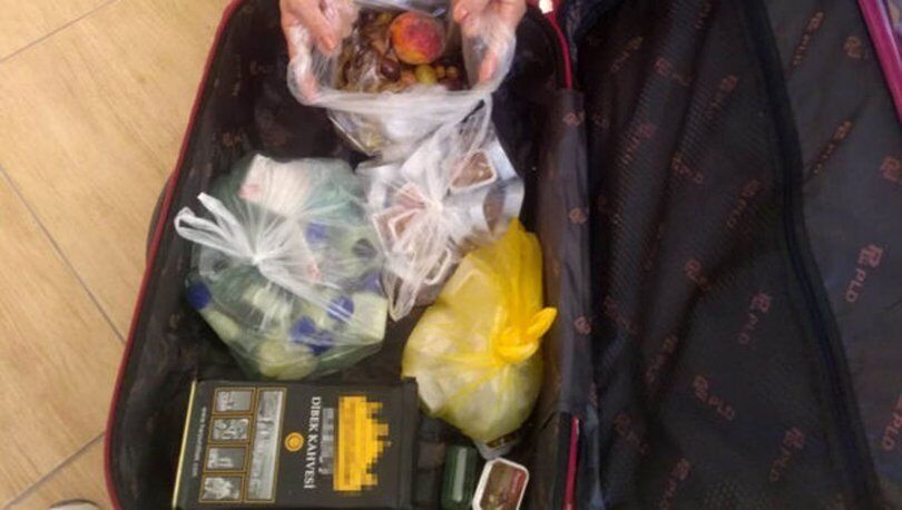 Туристы из России пытались вывезти чемодан еды в Турции