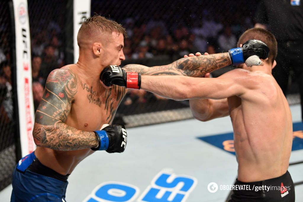 Хабіб задушив Пор'є в чемпіонському бою UFC