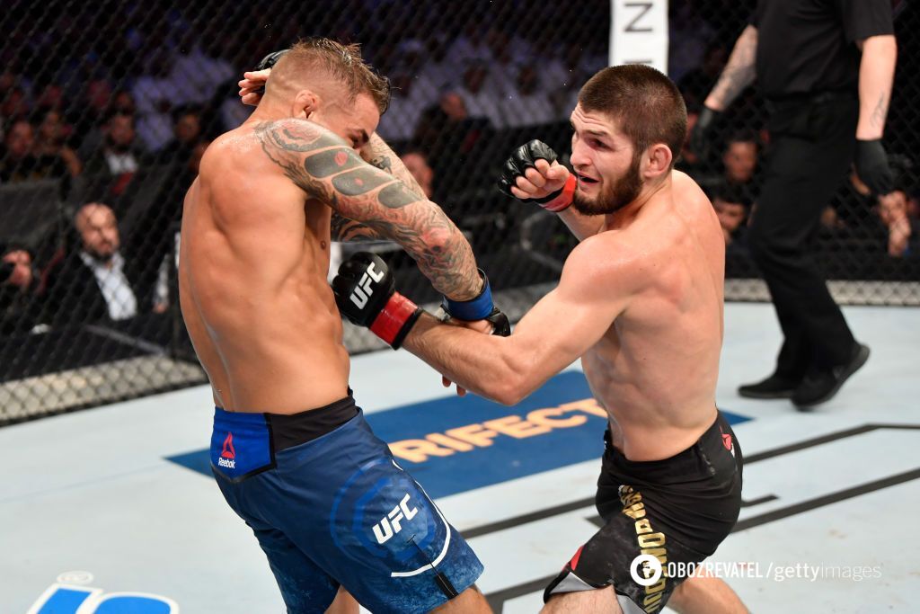 Хабіб задушив Пор'є в чемпіонському бою UFC