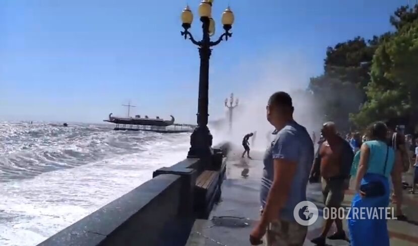 На Крым обрушился смертельный шторм