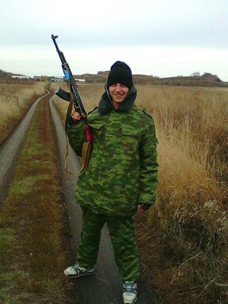 Погибший боевик Виталий Завалишин