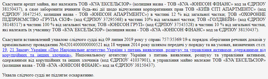 Суд принял неожиданное решение по делу Клименко