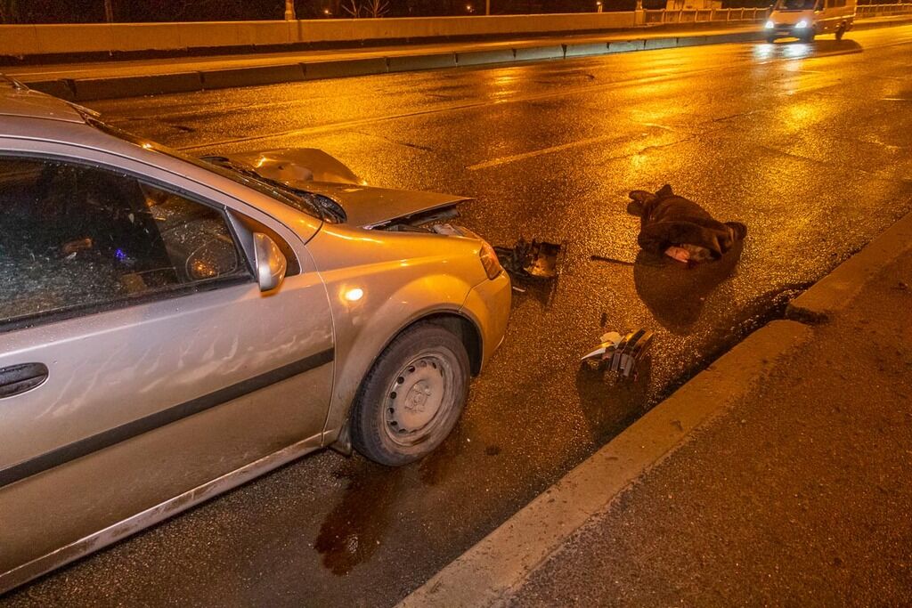 Водій не встиг загальмувати