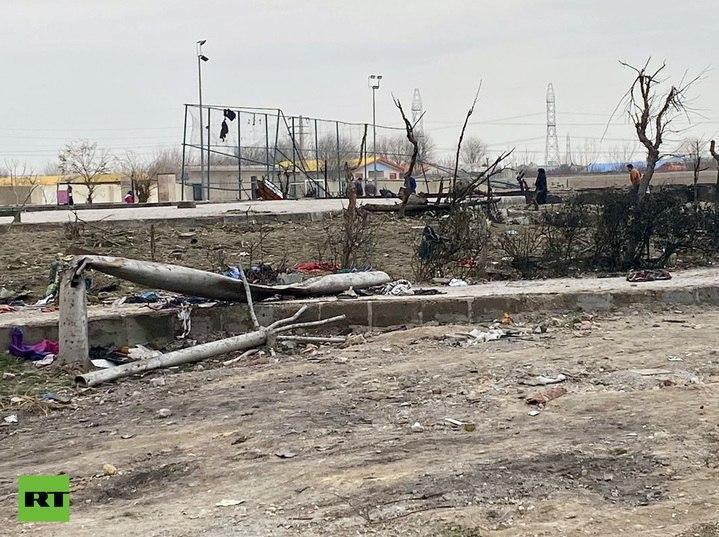 Обнародованы редкие фото зачистки места крушения самолета МАУ в Иране: в МИД опровергли