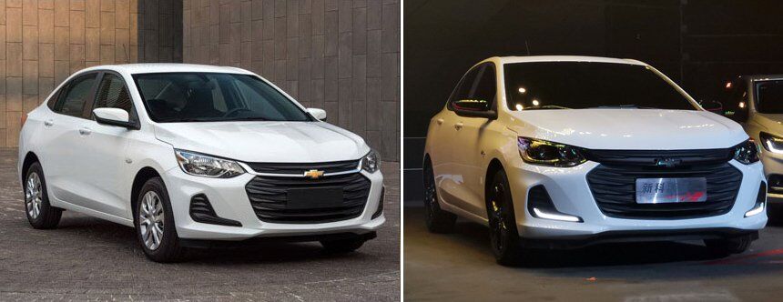 Chevrolet Onix в дешевій і більш дорожчій версіях