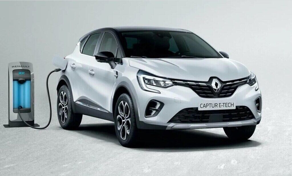 Renault Captur з електромотором можна заряджати від мережі