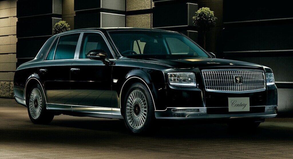 Так выглядит стоковая Toyota Century