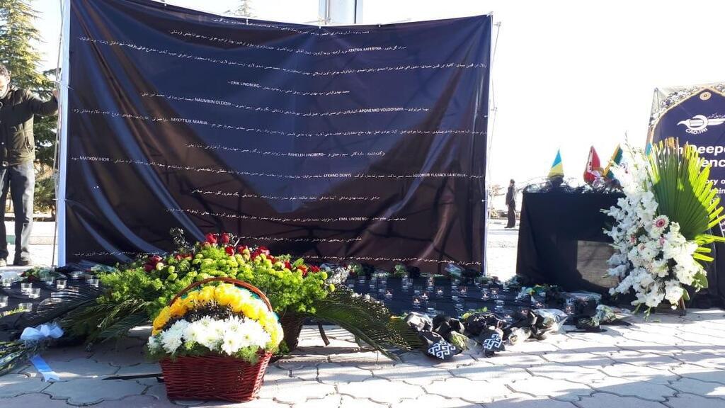 "Наш спільний нестерпний біль": Зеленський вшанував пам'ять загиблих у катастрофі з літаком МАУ. Фото